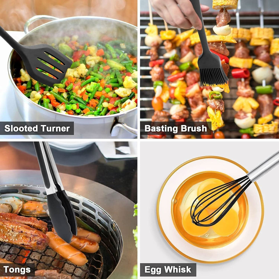 Ensemble d'Ustensiles de Cuisine Premium