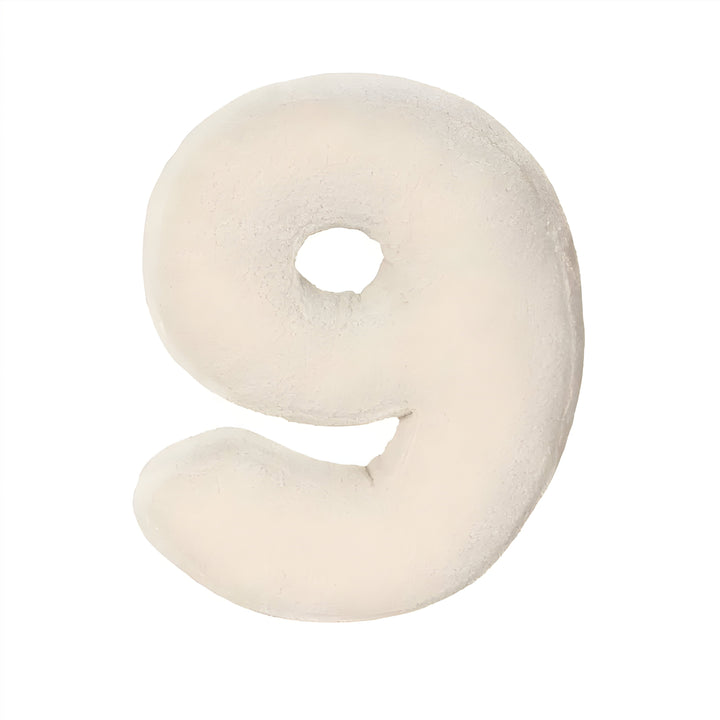 Coussin Lettre en Peluche Personnalisable - Accent Décoratif Doux pour Canapé ou Chambre d'Enfant