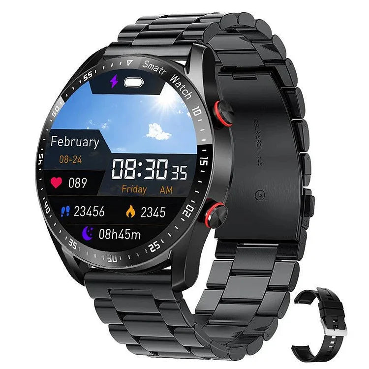 Montre Intelligente avec Surveillance Non-Invasive de la Glycémie