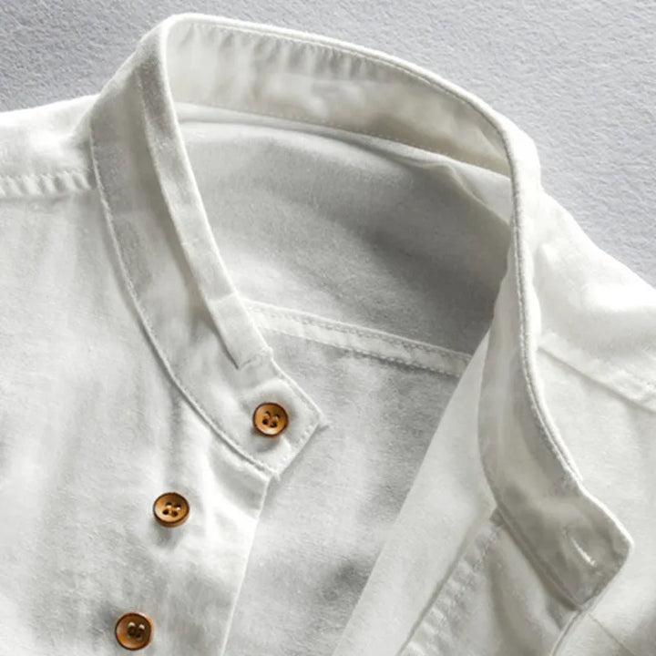 Chemise Élégante pour Hommes | Col Montant
