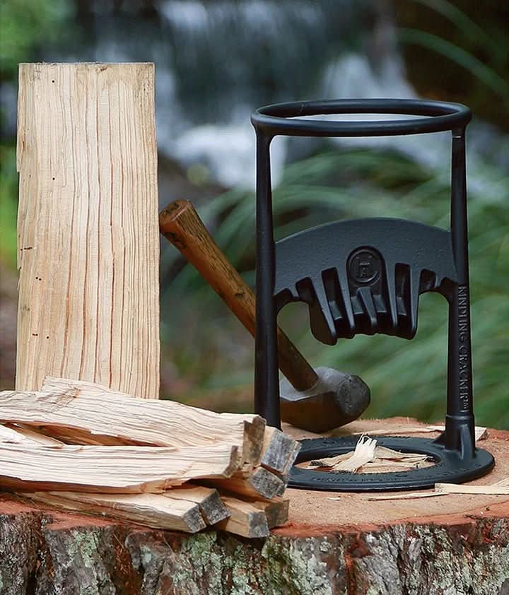 Fendeur de Bois Sûr et Sans Effort pour Cheminée et Utilisation Extérieure