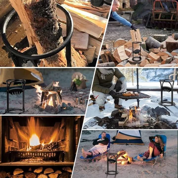 Fendeur de Bois Sûr et Sans Effort pour Cheminée et Utilisation Extérieure