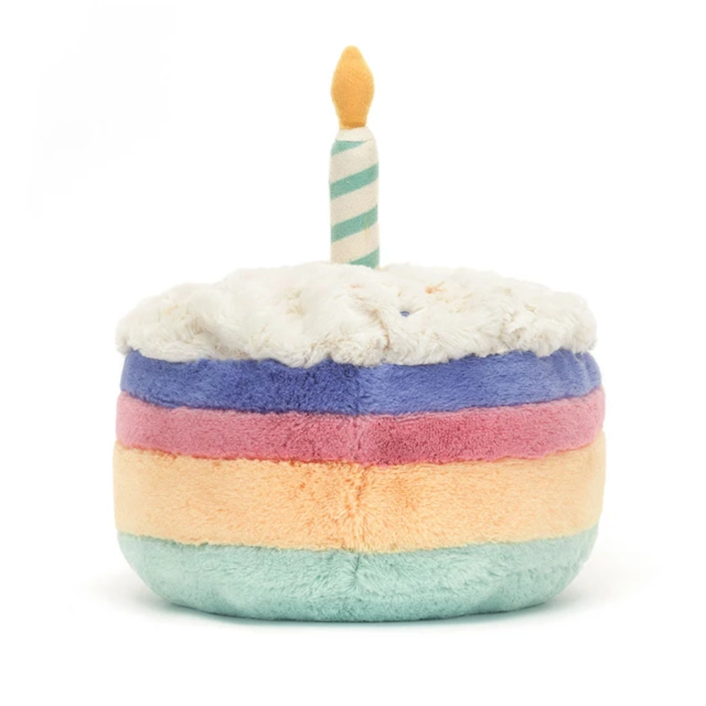 Gâteau d'anniversaire Arc-en-ciel Amuseables