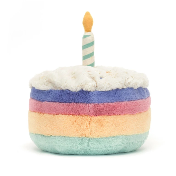 Gâteau d'anniversaire Arc-en-ciel Amuseables