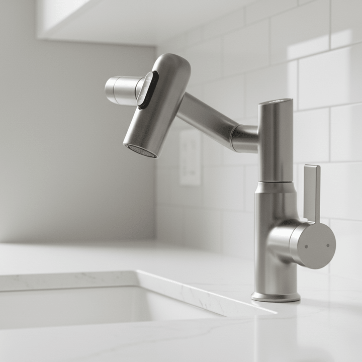 Robinet Intelligent 360° avec Affichage de Température LED