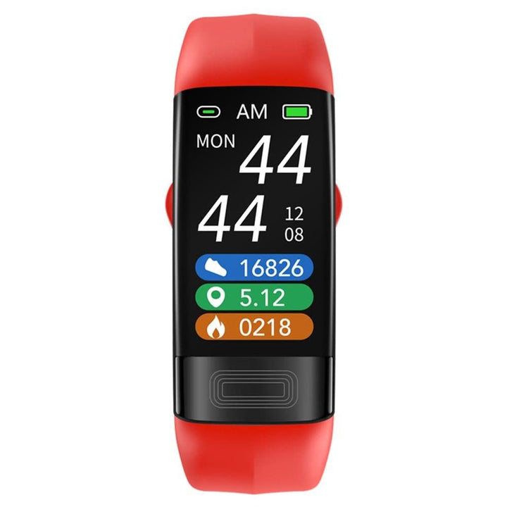 Bracelet Intelligent avec Mesure de la Pression Artérielle, EKG, et Moniteur de Fréquence Cardiaque