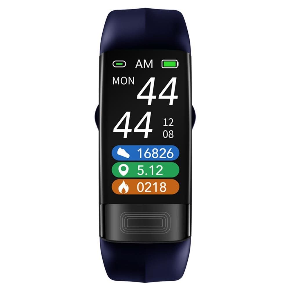 Bracelet Intelligent avec Mesure de la Pression Artérielle, EKG, et Moniteur de Fréquence Cardiaque