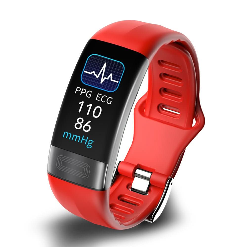 Bracelet Intelligent avec Mesure de la Pression Artérielle, EKG, et Moniteur de Fréquence Cardiaque