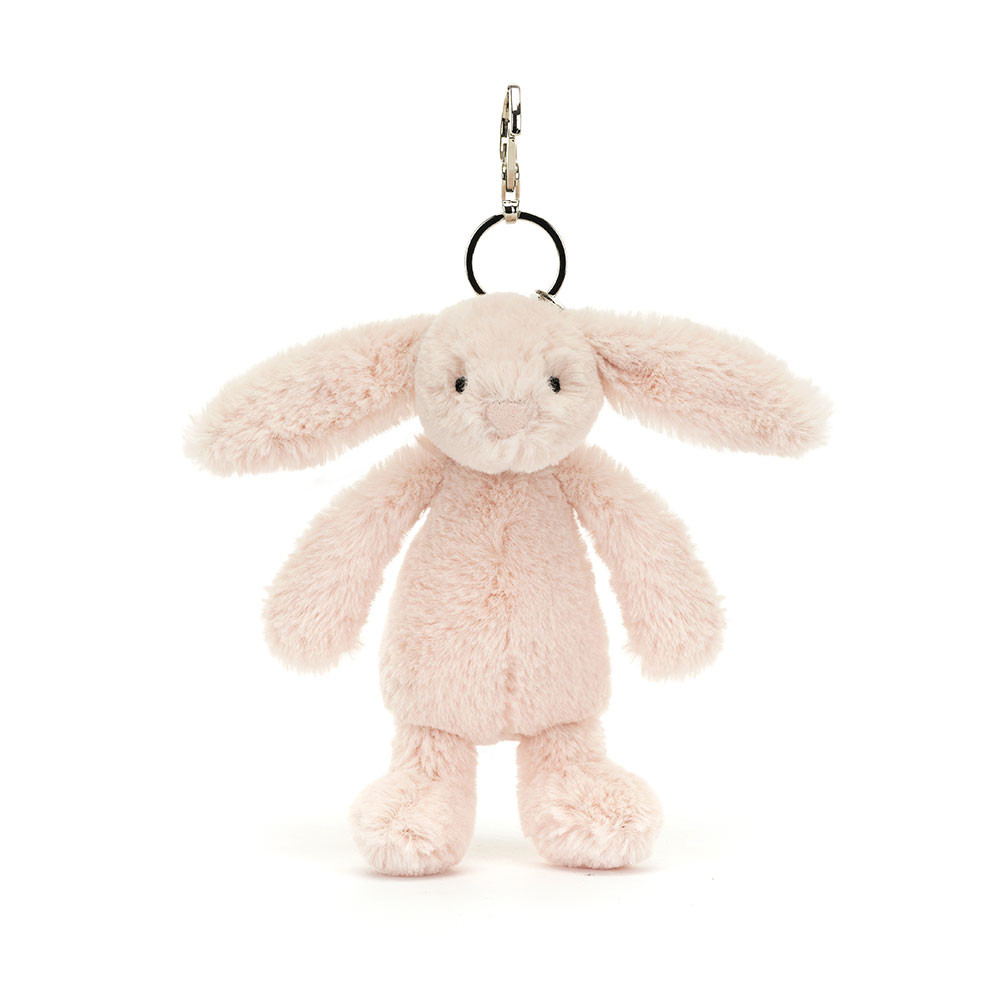 Porte-clés Lapin Timide Rose