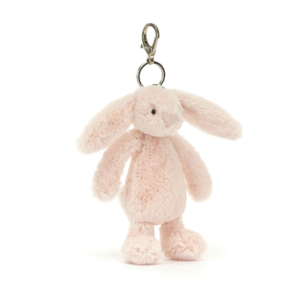 Porte-clés Lapin Timide Rose