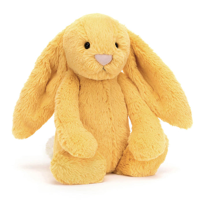 Lapin en Peluche Timide au Soleil