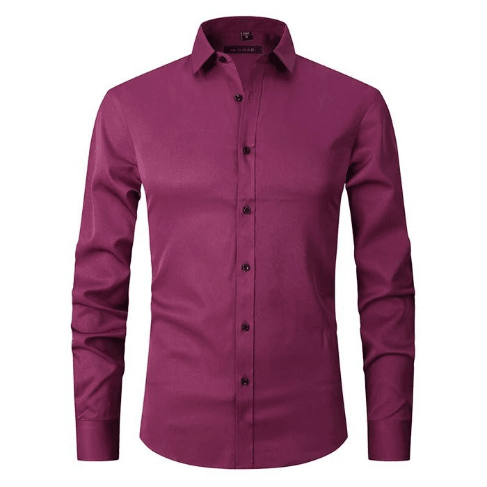 Chemise Anti-Rides pour Homme | Manches Longues