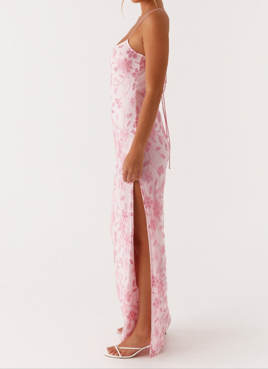 Robe Maxi Florencia - Rose