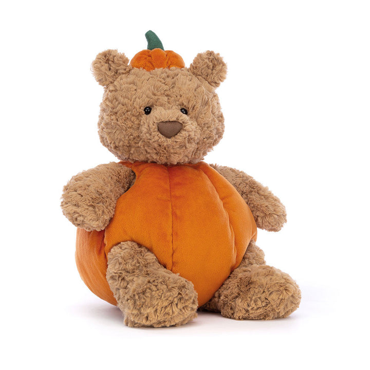 Ours en Peluche Marron Citrouille