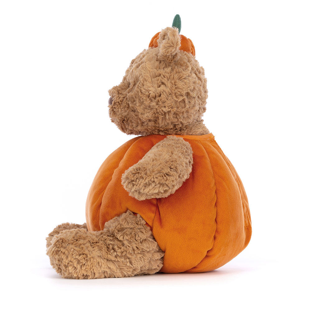 Ours en Peluche Marron Citrouille