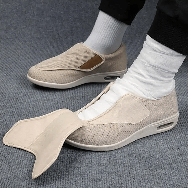 Chaussures Diabétiques avec Semelle en Mousse à Mémoire et Design Zéro-Drop