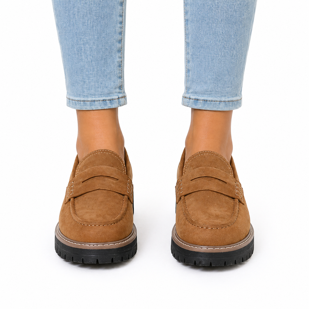 Mocassins À Plateforme Décontractés Pour Femmes | À Enfiler