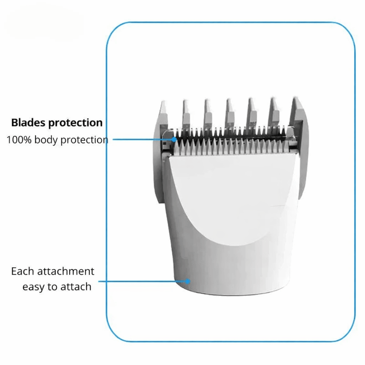 Tondeuse 4-en-1 pour Animaux – Soins de Pelage et des Ongles en Un Seul Appareil
