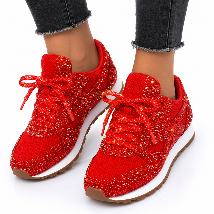 Confortables Baskets à Paillettes pour Femmes