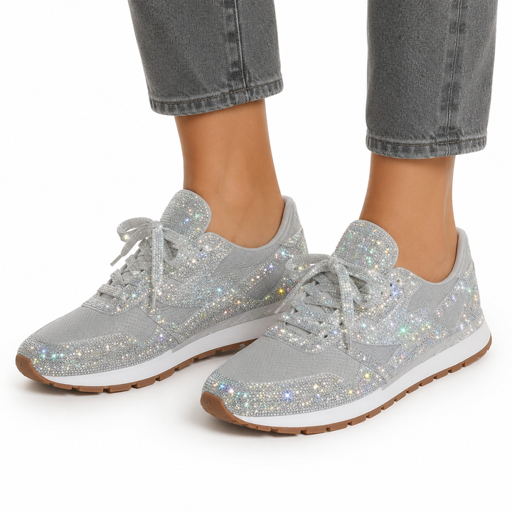 Confortables Baskets à Paillettes pour Femmes