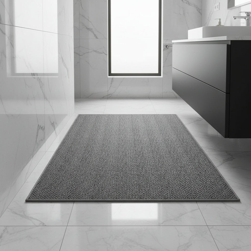 Tapis d'entrée élégant et absorbant pour la régulation de l'humidité