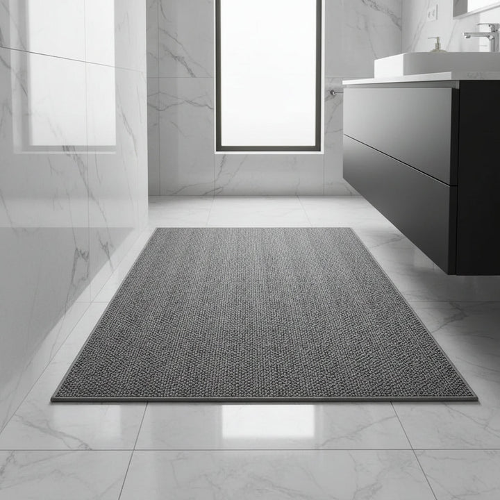 Tapis d'entrée élégant et absorbant pour la régulation de l'humidité