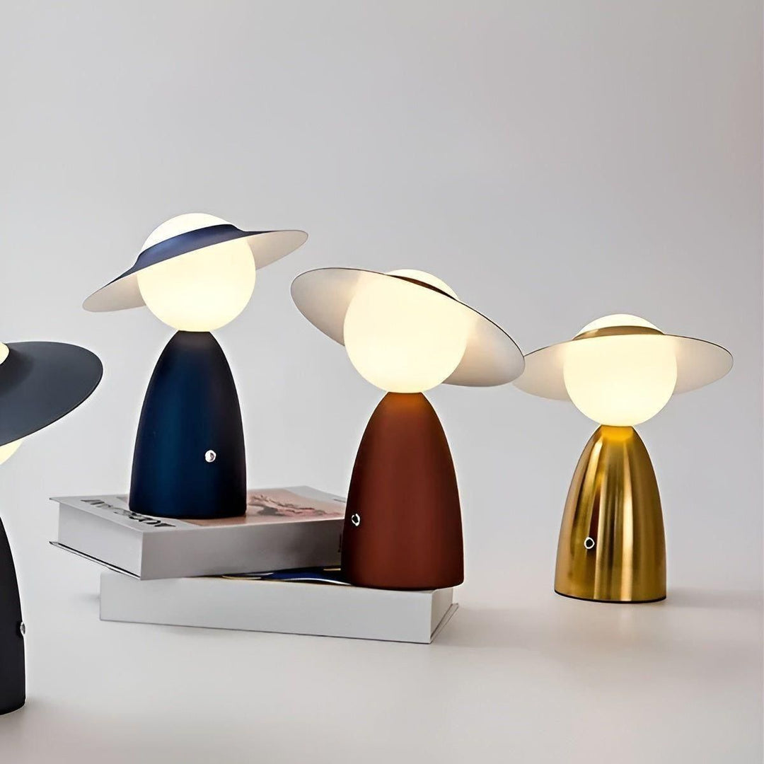 Lampe de Table Portable à Chargement Sans Fil pour Usage Domestique