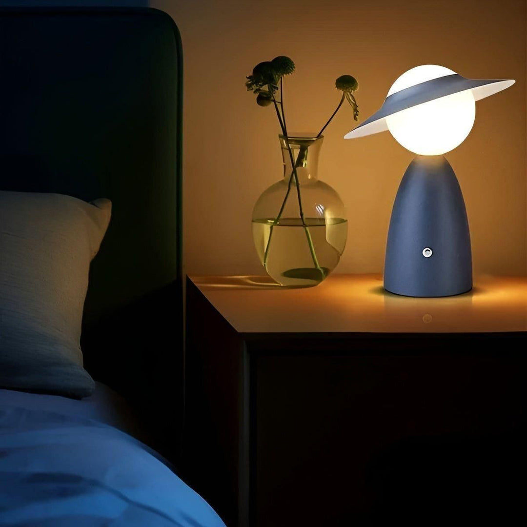 Lampe de Table Portable à Chargement Sans Fil pour Usage Domestique