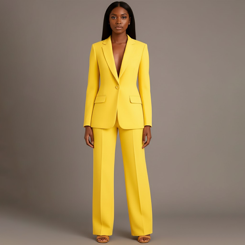 Ensemble de Costume Formelle pour Femmes | Long Sur Mesure
