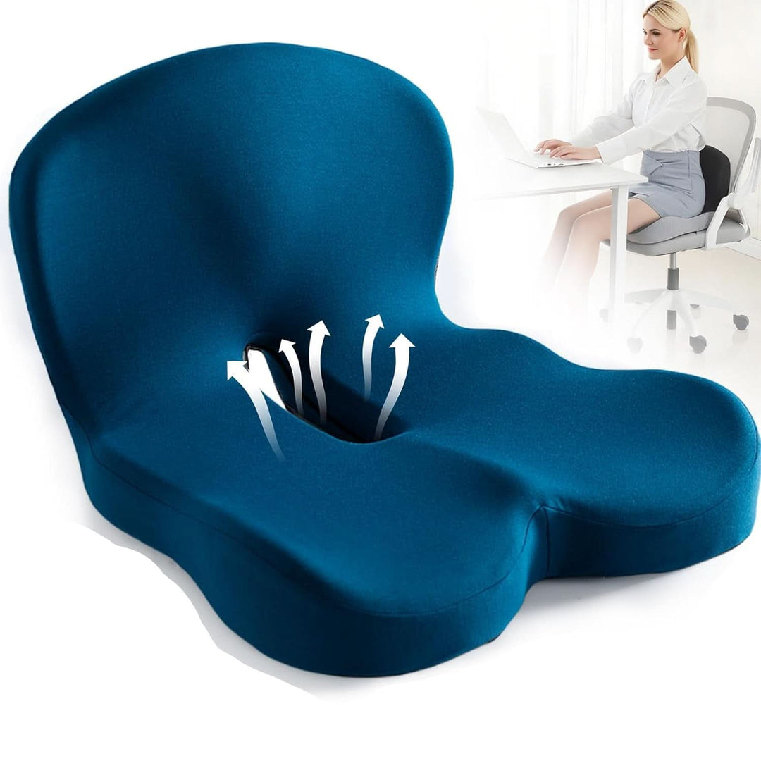 Coussin en Mousse à Mémoire Premium pour une Posture et un Confort Améliorés