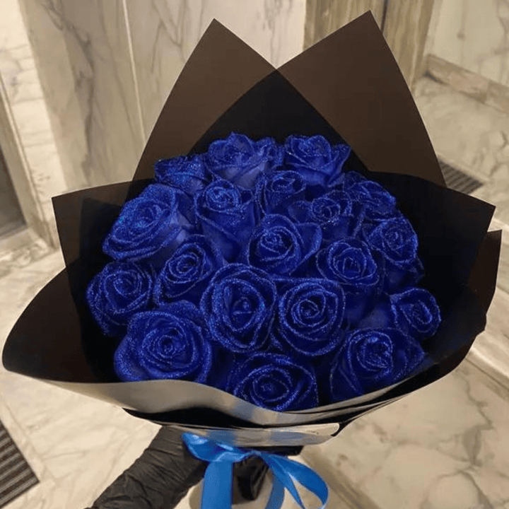 Rose Éternelle Pailletée pour Cadeaux Romantiques & Décoration d'Intérieur