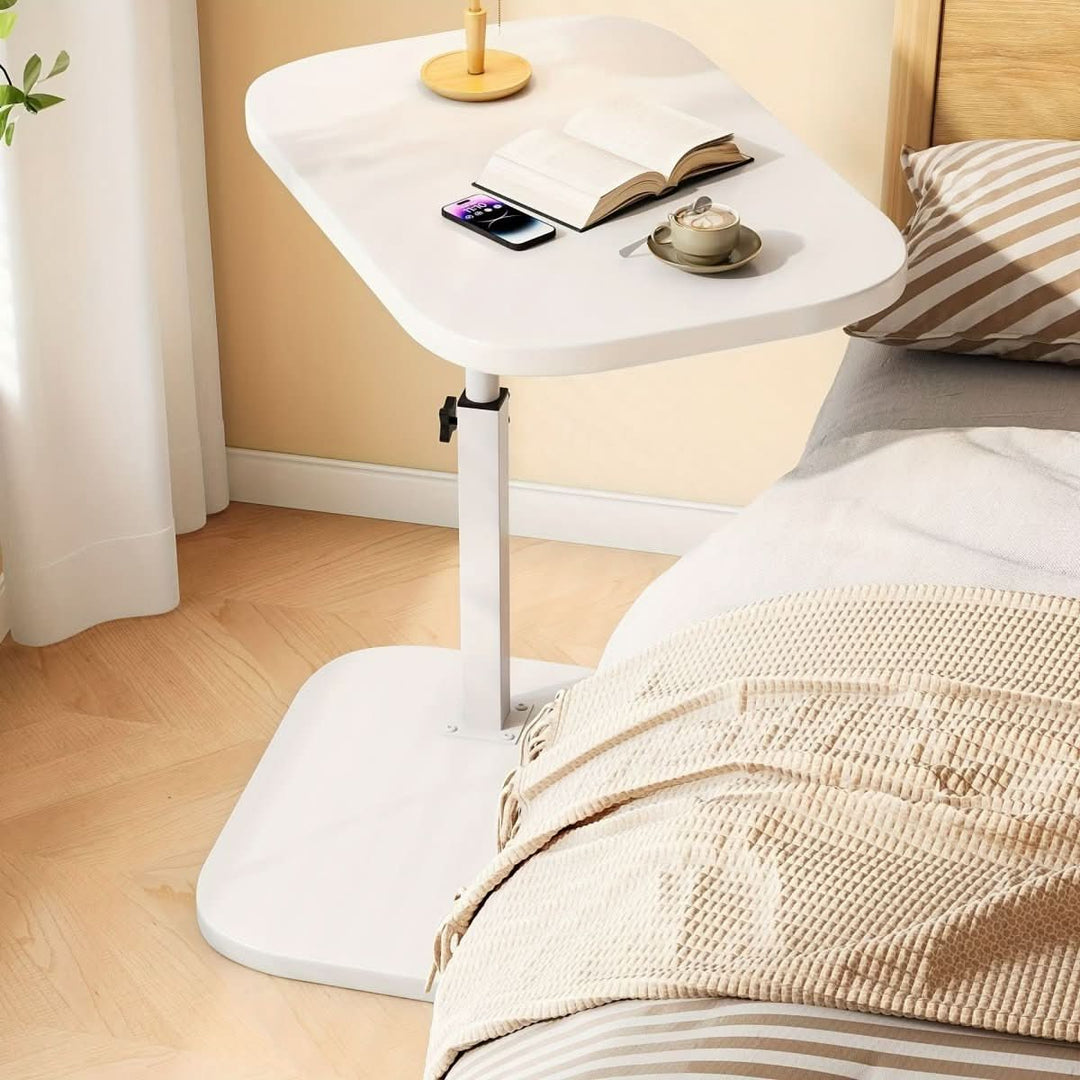 Table d'appoint portable réglable pour canapé et lit