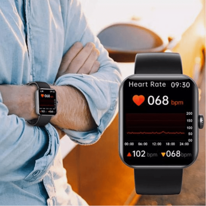 Montre de Suivi de Santé – Mesure Non-Invasive de la Glycémie & Suivi des Signes Vitaux en Temps Réel