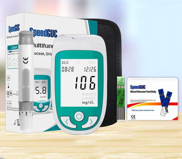 Moniteur de Santé : Niveaux de Cholestérol, Glucose & Acide Urique