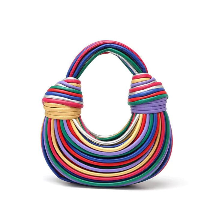 Sac à main en nouilles nouées pour femmes | Une épaule