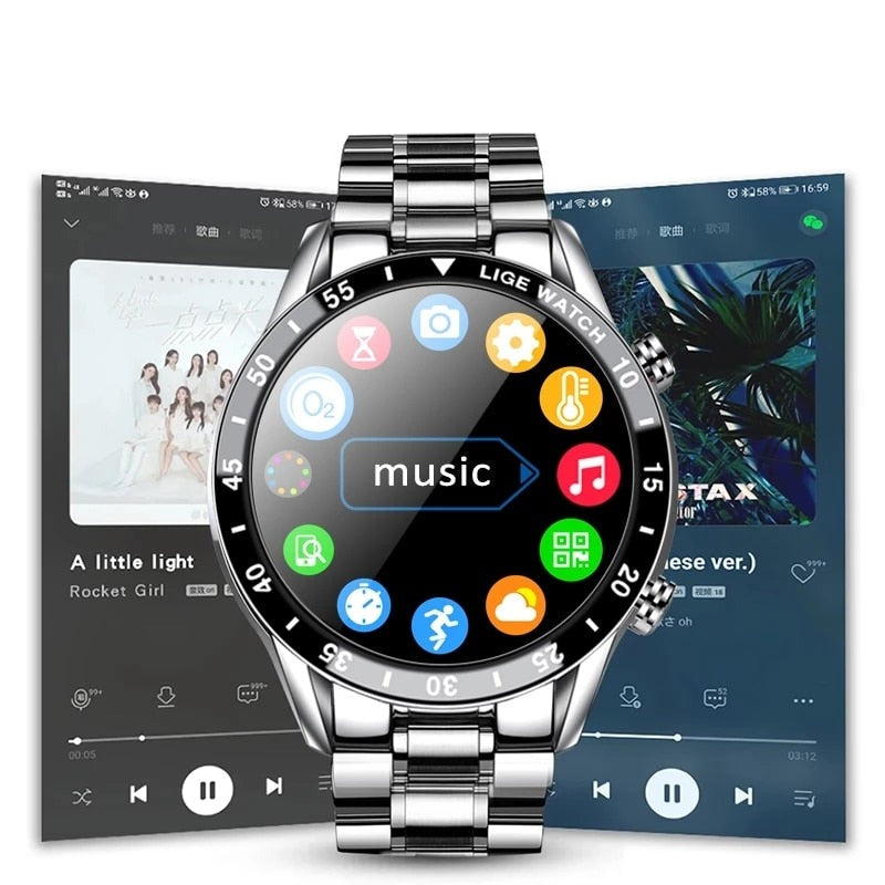 Montre Intelligente 4G Élégante - Connectivité et Fonctionnalités d'Appel Élégantes