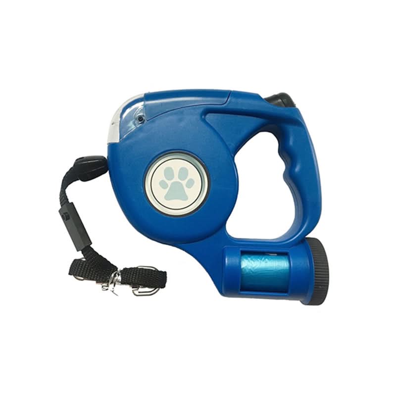 Laisse de Chien LED avec Lampe Torche Intégrée pour des Promenades Sûres