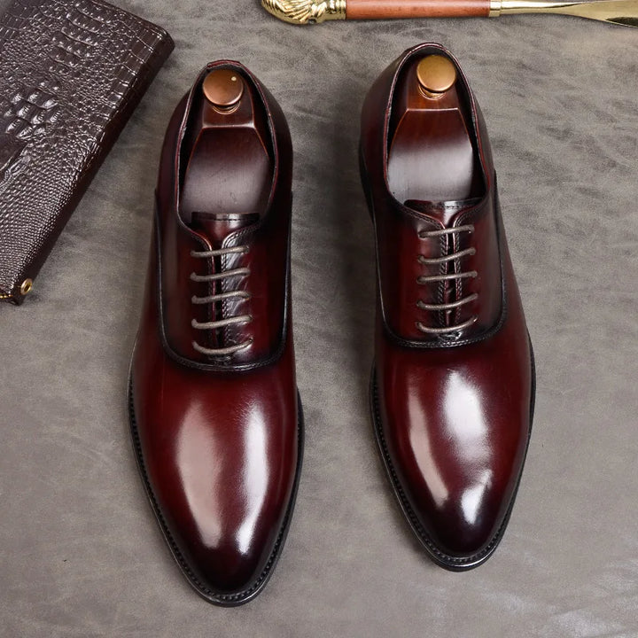 Chaussures Oxfords en Similicuir Italien pour Hommes pour Occasions Formelles