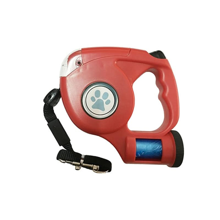 Laisse de Chien LED avec Lampe Torche Intégrée pour des Promenades Sûres