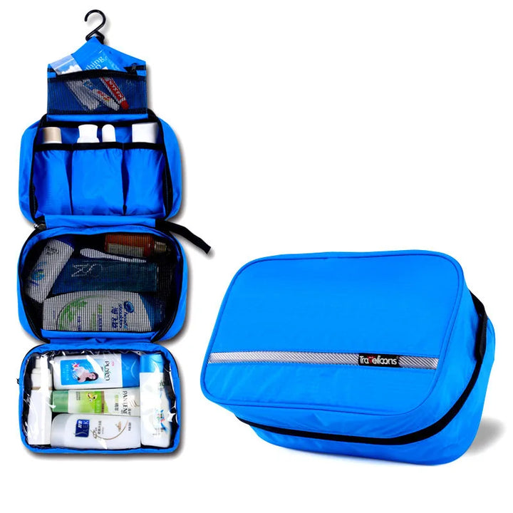 Grand Trousse de Toilette Imperméable pour Hommes et Femmes | Organisateur Cosmétique de Voyage | Design Durable & Espace de Rangement Spacieux