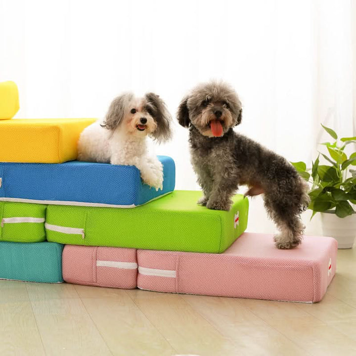 Escaliers de Luxe Premium pour Chiens pour un Accès Sûr au Canapé et au Lit