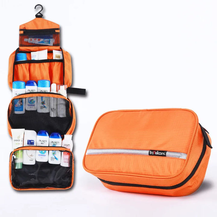 Grand Trousse de Toilette Imperméable pour Hommes et Femmes | Organisateur Cosmétique de Voyage | Design Durable & Espace de Rangement Spacieux
