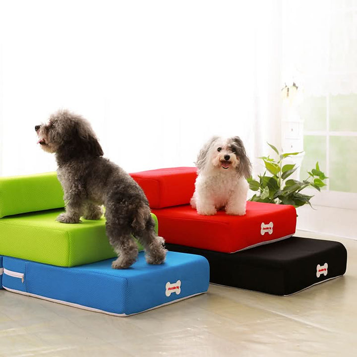 Escaliers de Luxe Premium pour Chiens pour un Accès Sûr au Canapé et au Lit