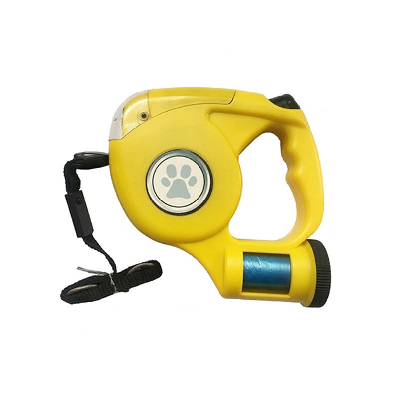 Laisse de Chien LED avec Lampe Torche Intégrée pour des Promenades Sûres