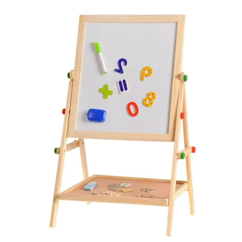 Tableau Blanc & Tableau Noir Ajustable pour un Apprentissage Créatif