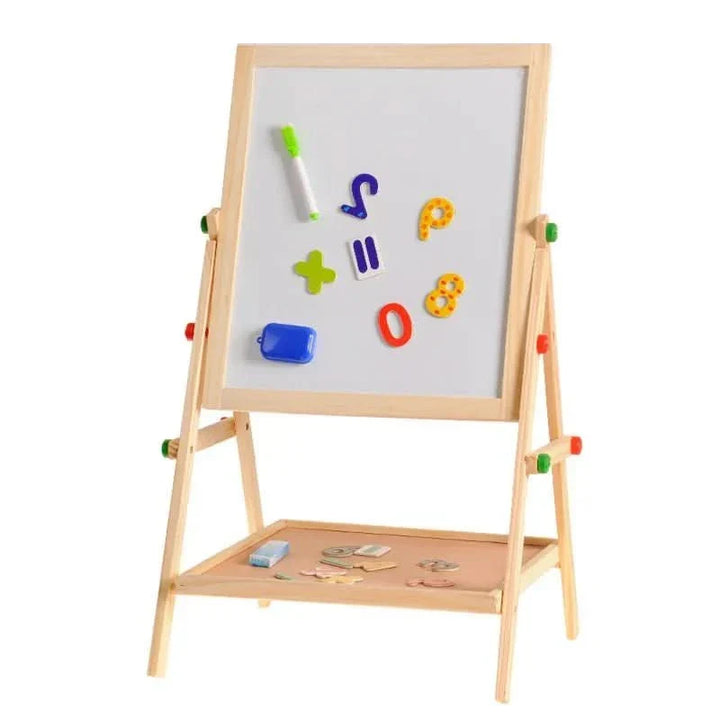 Tableau Blanc & Tableau Noir Ajustable pour un Apprentissage Créatif