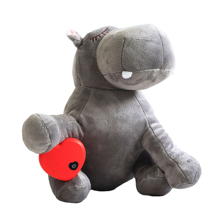 Jouet en Peluche Apaisant avec Battement de Cœur pour Chiots