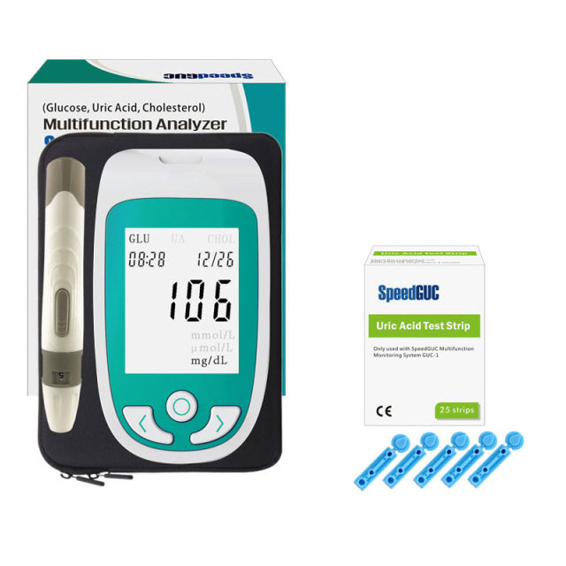 Moniteur de Santé : Niveaux de Cholestérol, Glucose & Acide Urique