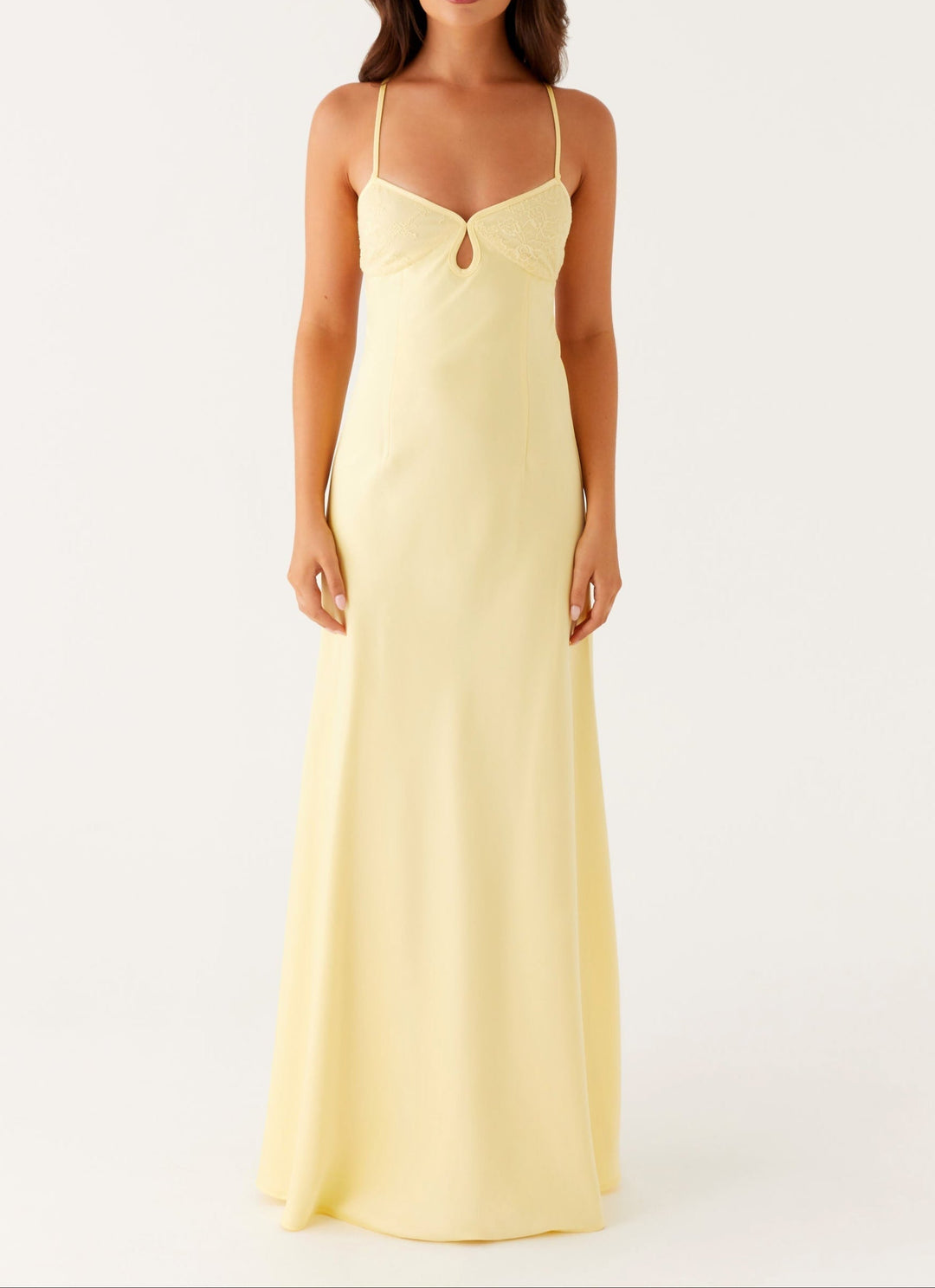 Robe Maxi Emilia - Jaune
