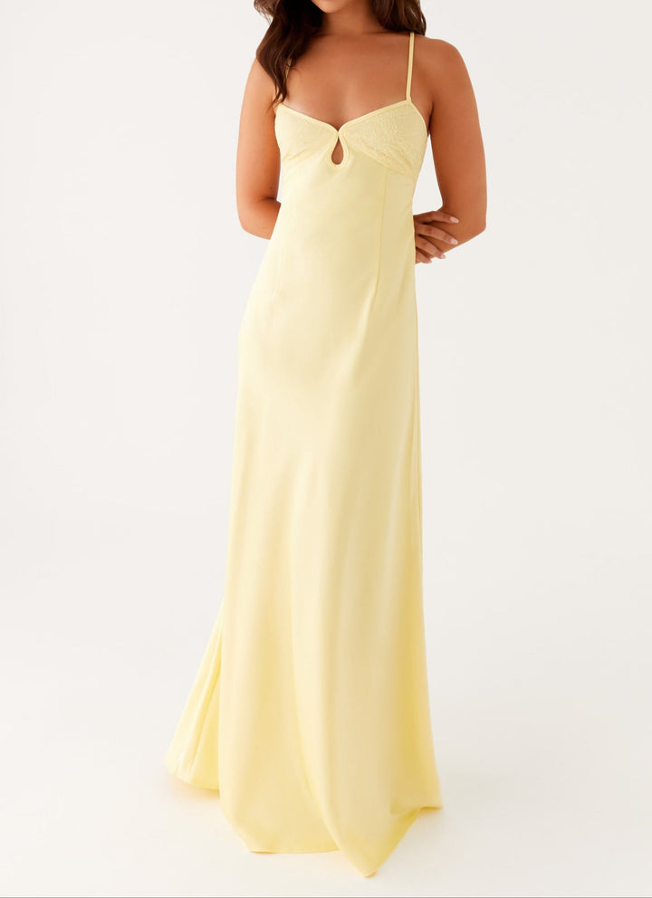 Robe Maxi Emilia - Jaune